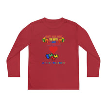 Load image into Gallery viewer, Kids Long Sleeve  Unisex lightweight Tee -&quot;I Don&#39;t Care About The Gifts&quot;
