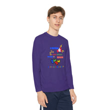 Load image into Gallery viewer, Kids Long Sleeve Unisex lightweight Tee -&quot;I Speak So Loud Without Saying A Word&quot;
