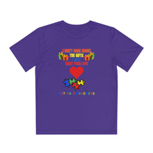 Load image into Gallery viewer, Kids Unisex Dry Fit Tee- &quot;I Don&#39;t Care About The Gifts&quot;
