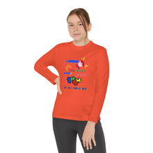 Load image into Gallery viewer, Kids Long Sleeve Unisex lightweight Tee -&quot;I Speak So Loud Without Saying A Word&quot;
