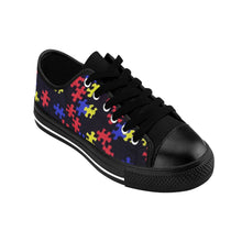 Load image into Gallery viewer, Classic Puzzle Piece Women&#39;s Sneakers
